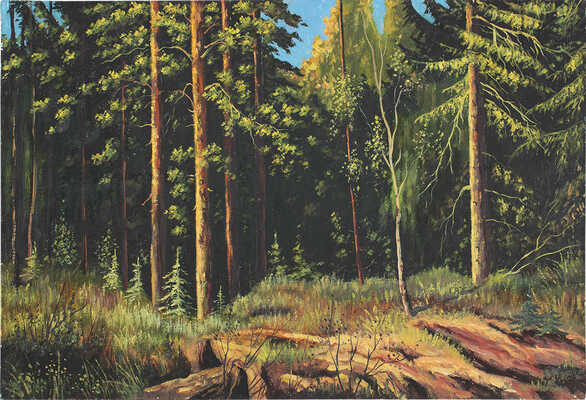 Дубовицкий Виктор Николаевич. Корабельные сосны